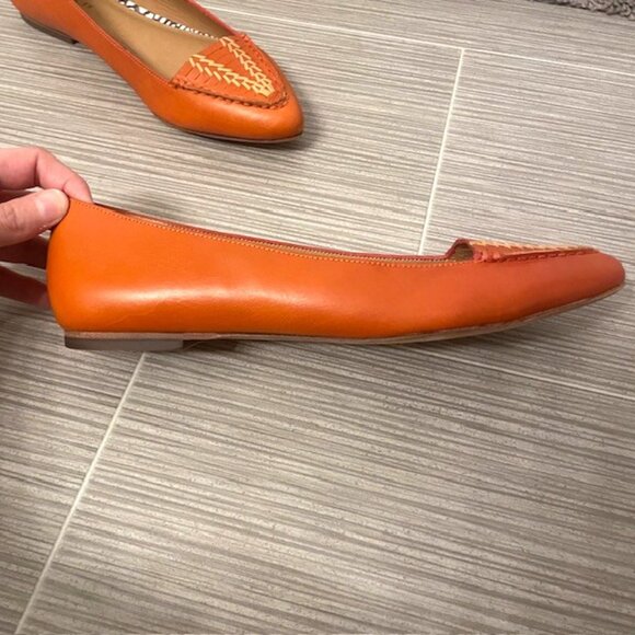 Coach Oakland Vegan Leather Flats Pointed Toe Size 7B - Picture 4 of 14